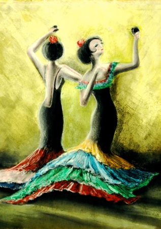 postkarte-flamenco